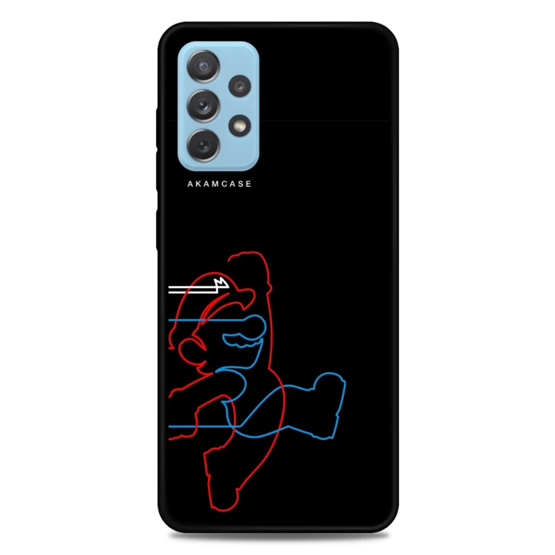 کاور آکام مدل AMC-WSGA72-SUPER MARIO14 مناسب برای گوشی موبایل سامسونگ Galaxy A72
