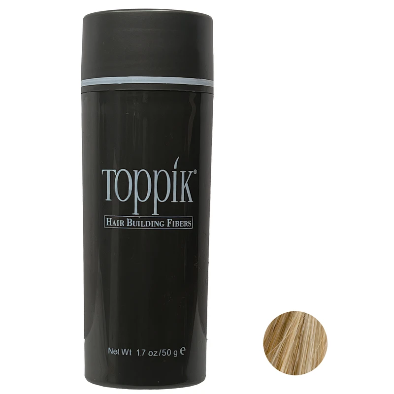 پودر پرپشت کننده مو تاپیک مدل FIBER وزن 50 گرم رنگ بلوند متوسط