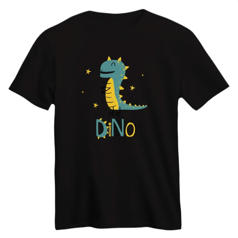 تی شرت آستین کوتاه زنانه مدل دایناسور کد 4