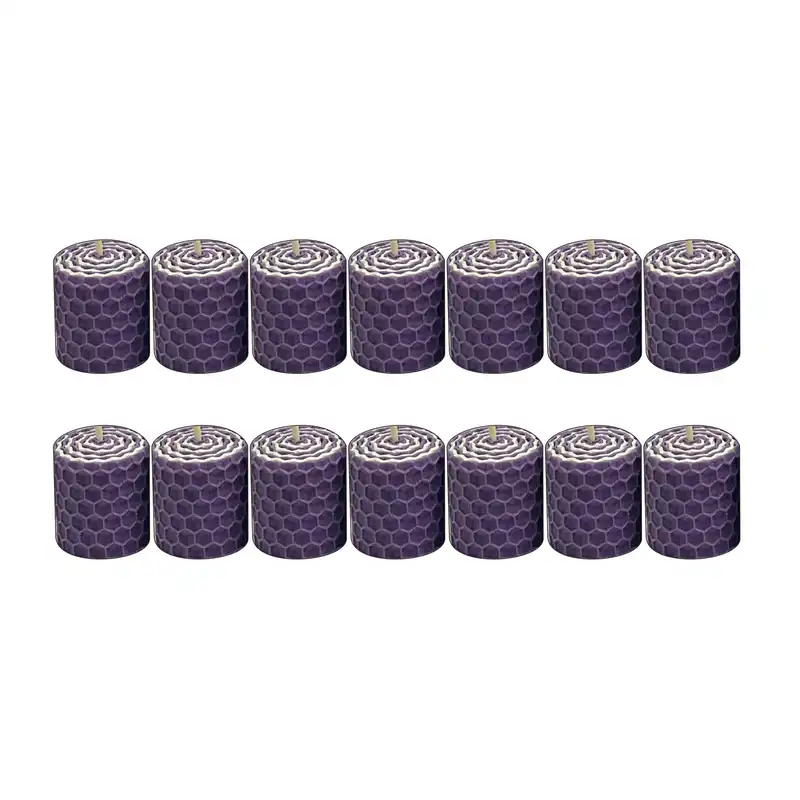 شمع مدل موم عسل مجموعه 14 عددی