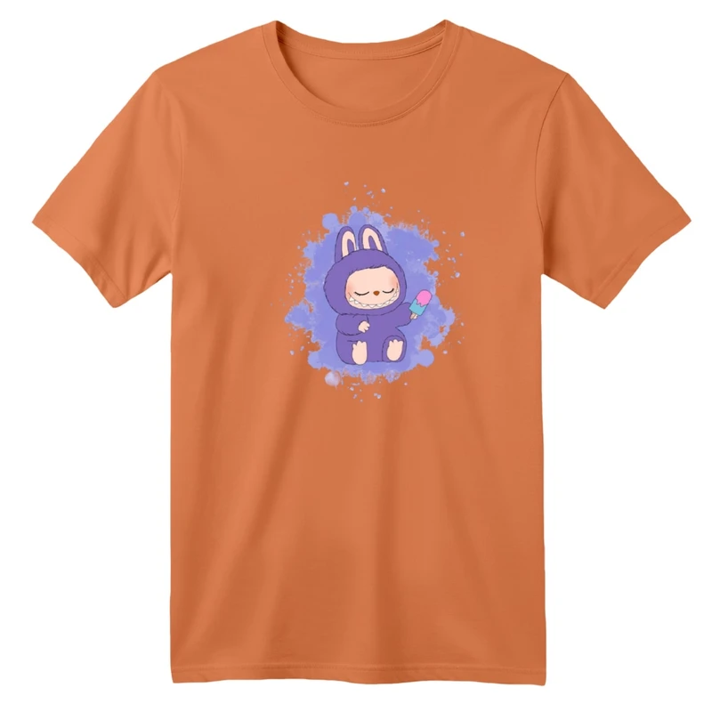 تی‌شرت آستین کوتاه لانگ بچگانه مدل لبوبو