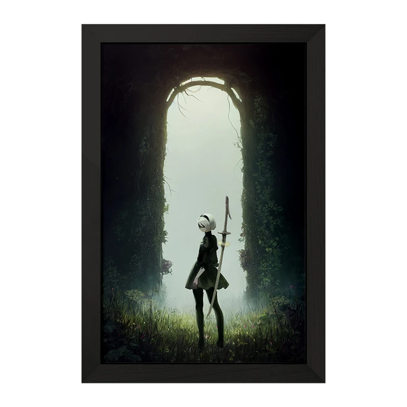 تابلو خندالو مدل بازی نیر اتوماتا Nier Automata کد 31576