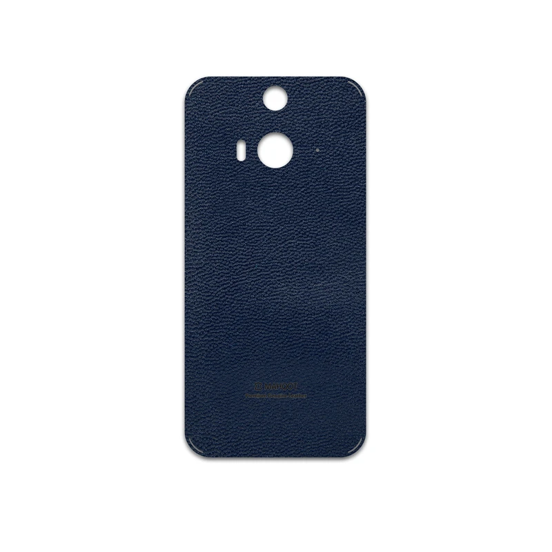 برچسب پوششی ماهوت مدل Deep-Blue-Leather مناسب برای گوشی موبایل اچ تی سی Butterfly 2