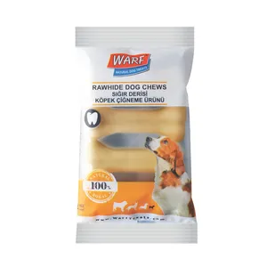 غذای تشویقی سگ وارف مدل Natural Pressed Rawhide Bone XS وزن 100 گرم