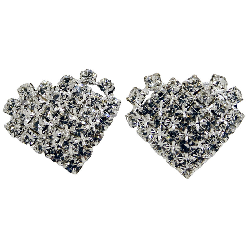 گوشواره زنانه طرح قلب کد RKH_810 گوشواره زنانه طرح قلب کد RKH_810