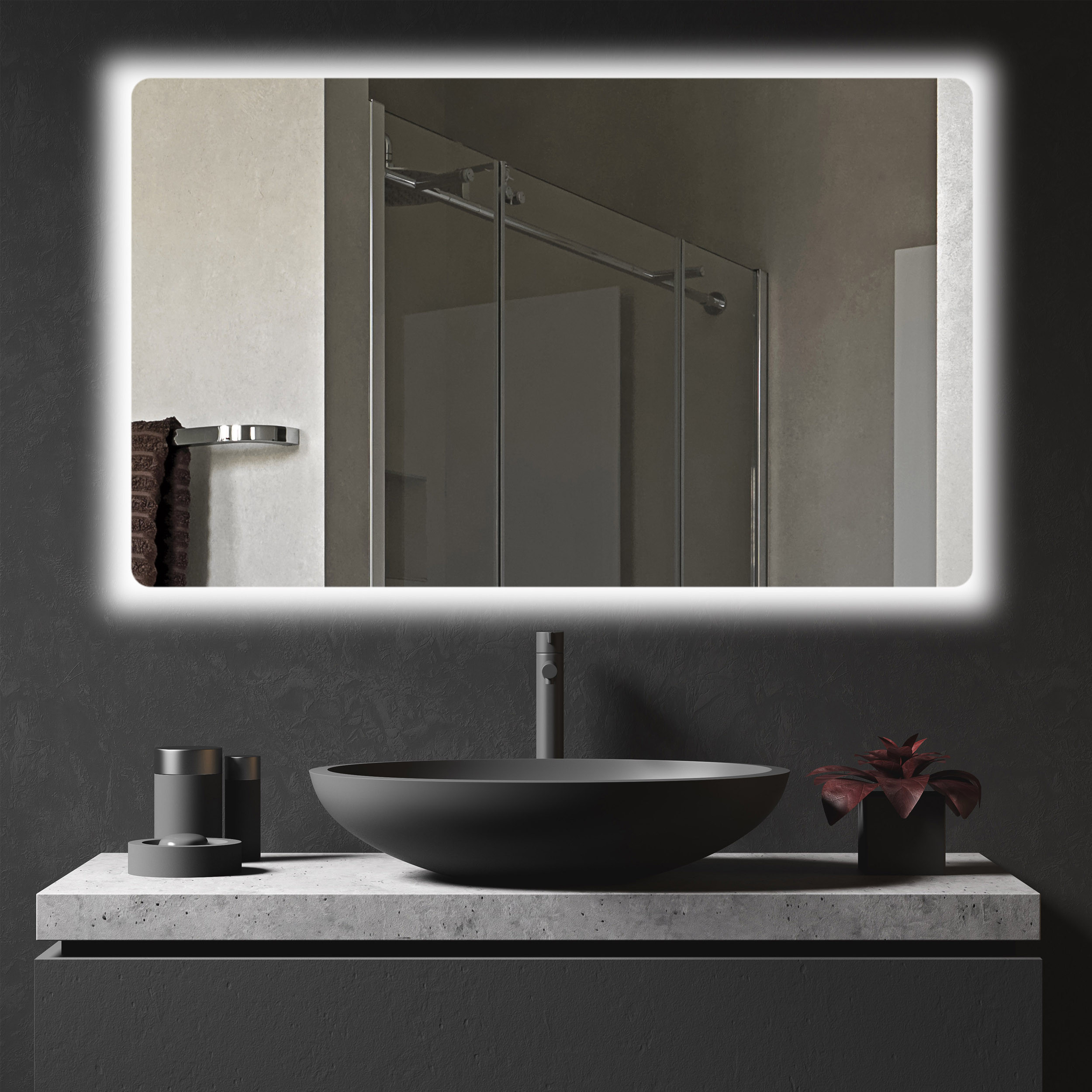 آینه دلفین مدل N-R-6050