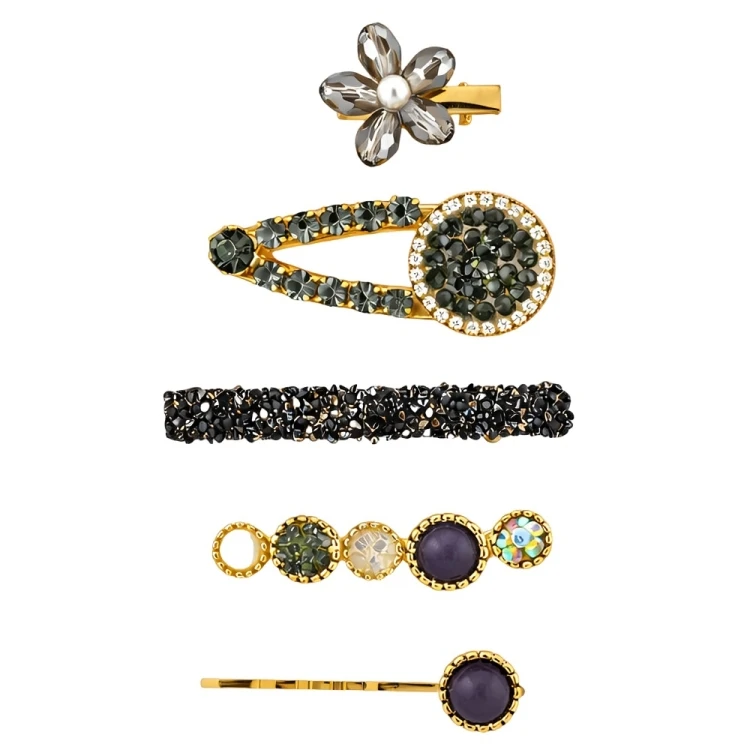 گیره مو زنانه مدل SHAN0015 بسته شش عددی