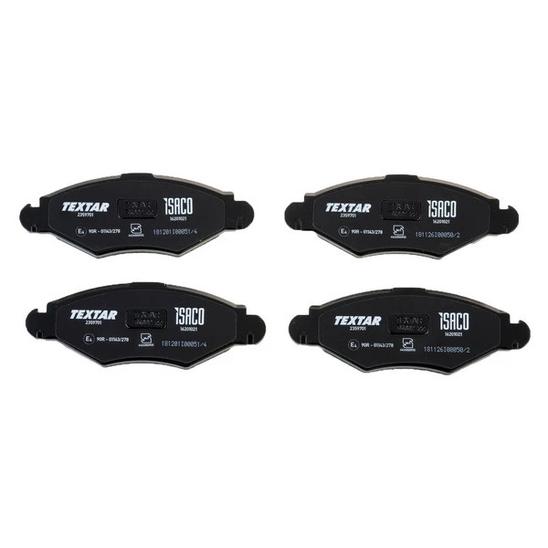 لنت ترمز جلو تکستار مدل 1620100135 مناسب برای رانا