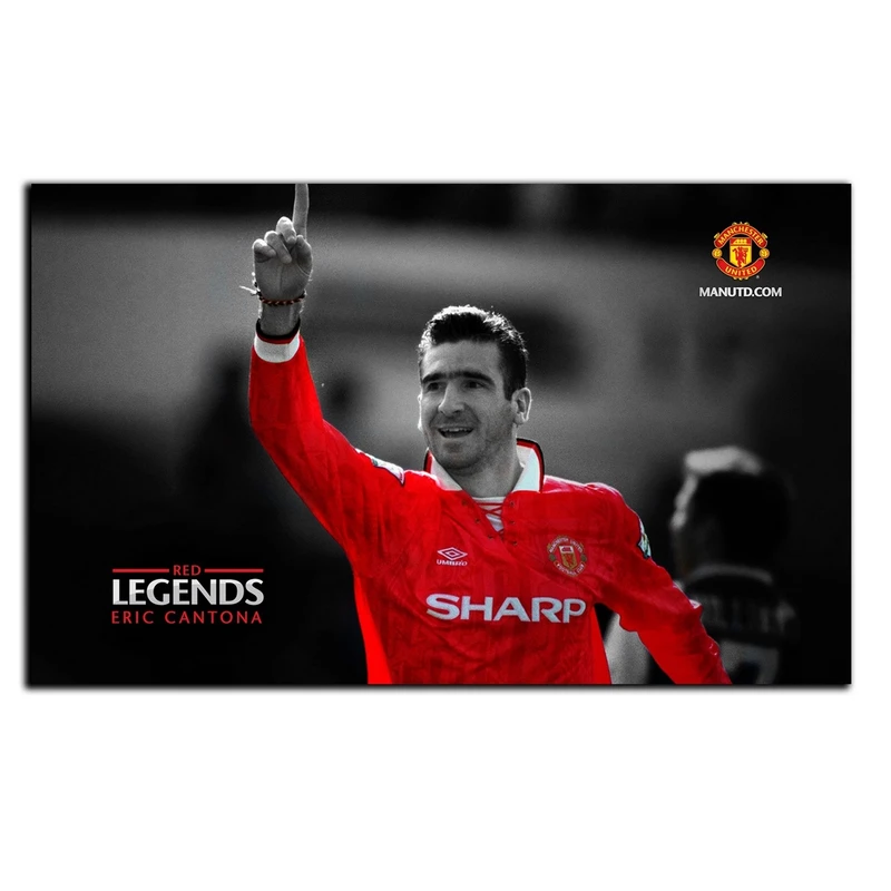 تابلو شاسی بکلیت طرح بازیکن فوتبال اریک کانتونا تیم منچستر یونایتد مدل SH-S6605