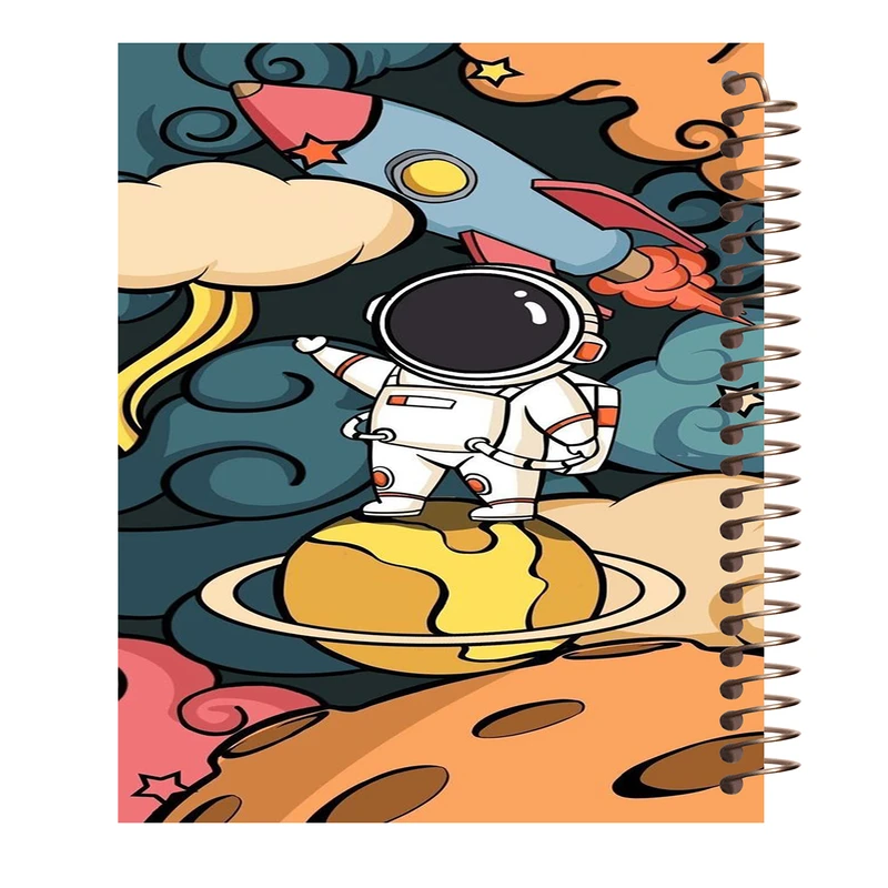 دفتر لغت طرح فضانورد کد W152