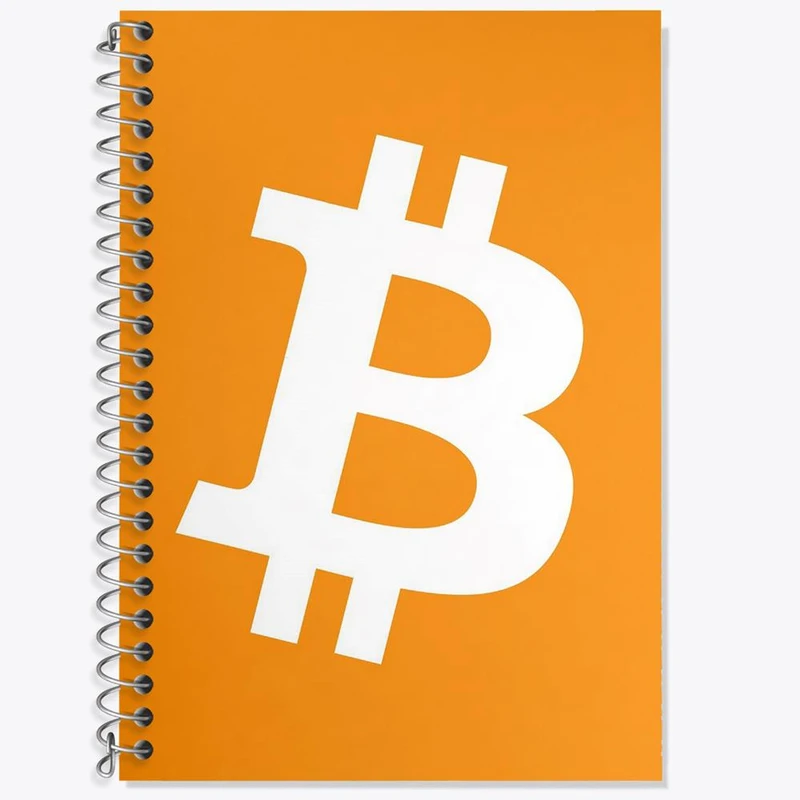 دفتر لغت 50 برگ خندالو مدل ارز دیجیتال بیت کوین کد 4073