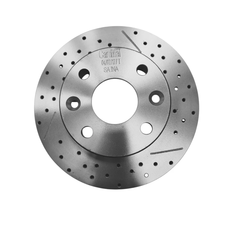 دیسک ترمز چرخ جلو کاردینال مدل سوراخدار مناسب برای ساینا اس