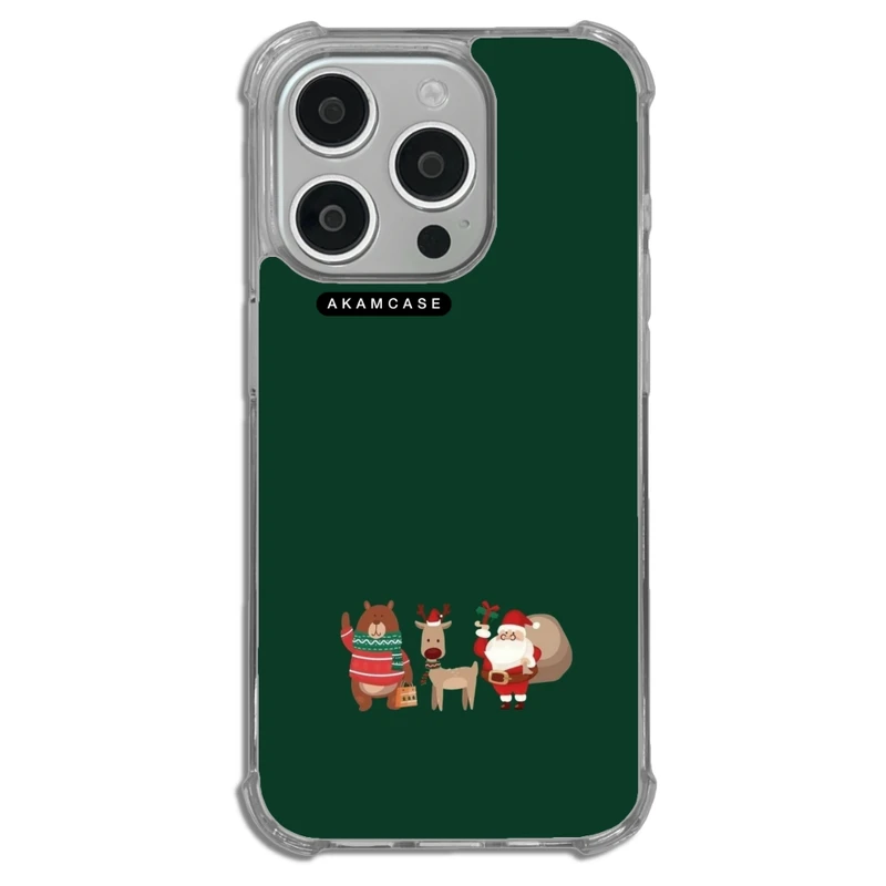 کاور آکام مدل AMCWTA15PRO-CHRISTMAS3 مناسب برای گوشی موبایل اپل iPhone 15 Pro