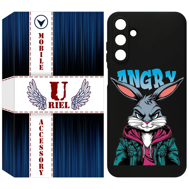 کاور یوریل مدل KSH کد 51 طرح خرگوش مناسب برای گوشی موبایل سامسونگ Galaxy A15