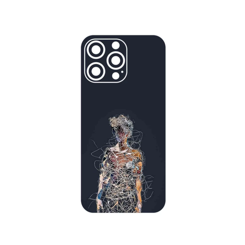 برچسب پوششی ماهوت مدل Strings Digital Art 1 مناسب برای گوشی موبایل اپل iPhone 14 Pro Max