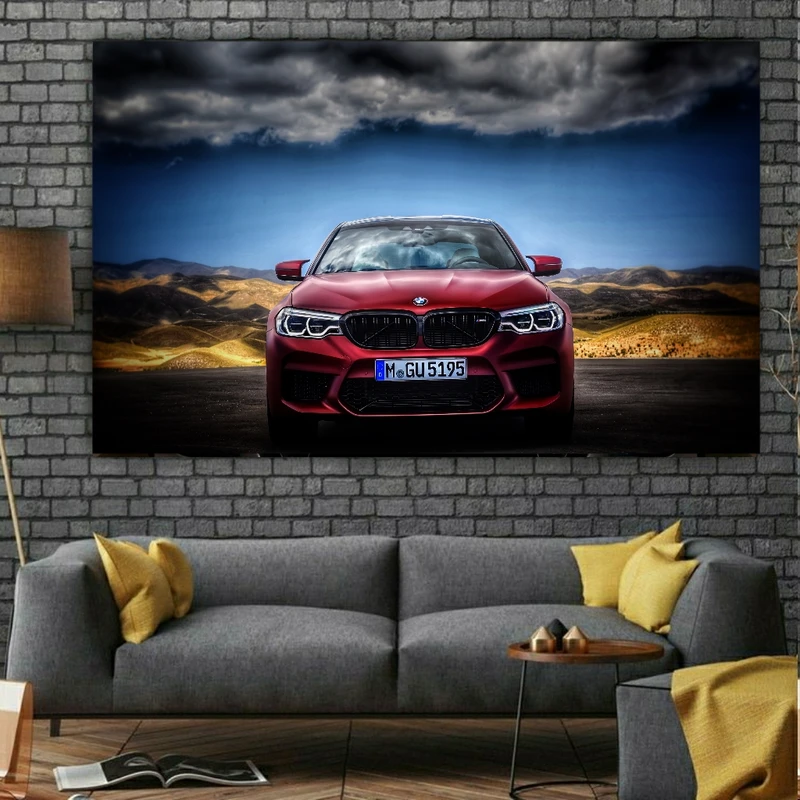پوستر دیواری طرح ماشین BMW کد FD968