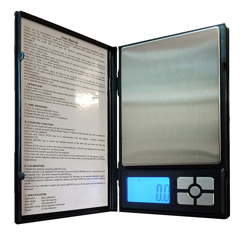 ترازو دیجیتال مدل NOTEBOOK ترازو دیجیتال مدل NOTEBOOK