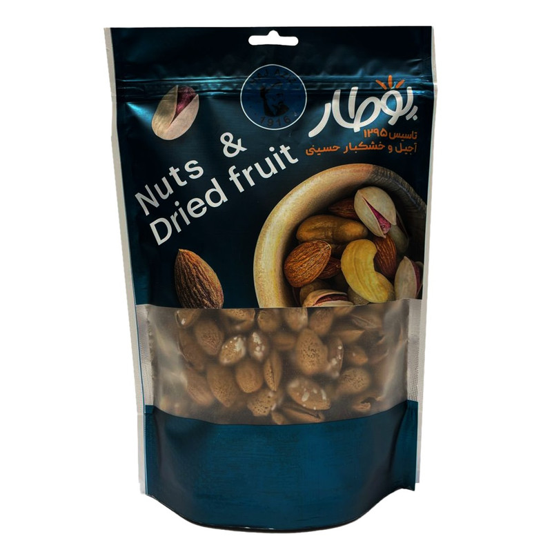 بادام درختی پوست کاغذی برشته پوطار - 1000 گرم