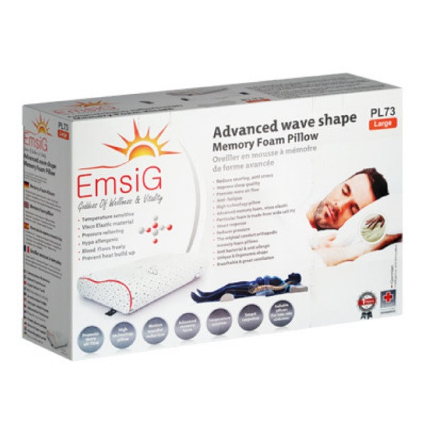 بالش طبی امسیگ مدل Pl 73 memory foam kissen