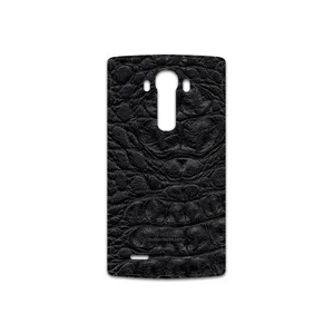 MAHOOT Black-Crocodile-Leather Cover Sticker for LG G4