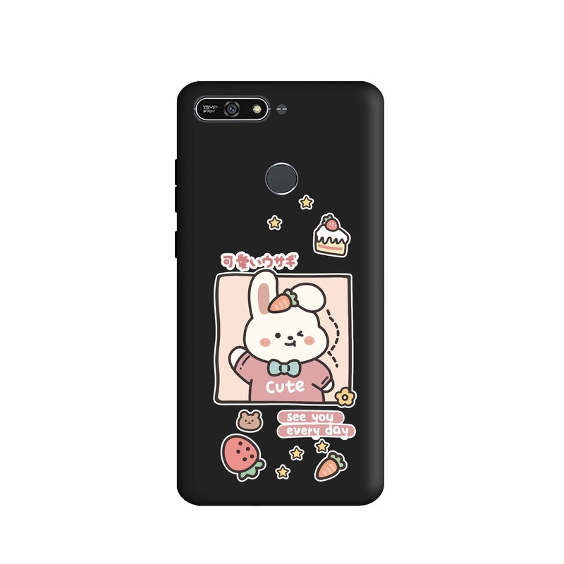 کاور طرح خرگوش کیوت کد m3977 مناسب برای گوشی موبایل هوآوی Y6 Prime 2018