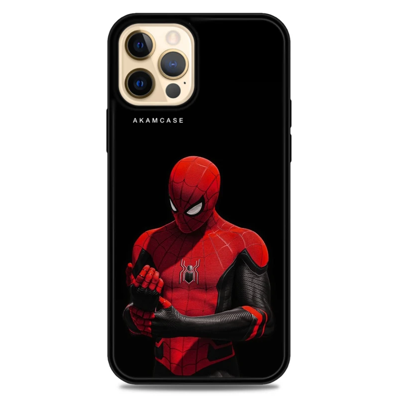 کاور آکام مدل AMC-WA12PRO-SPIDER MAN2 مناسب برای گوشی موبایل اپل iPhone 12 Pro