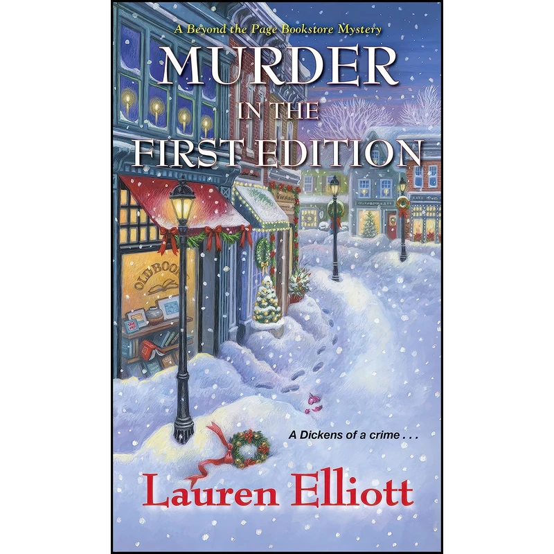 کتاب Murder in the First Edition  اثر Lauren Elliott انتشارات Kensington