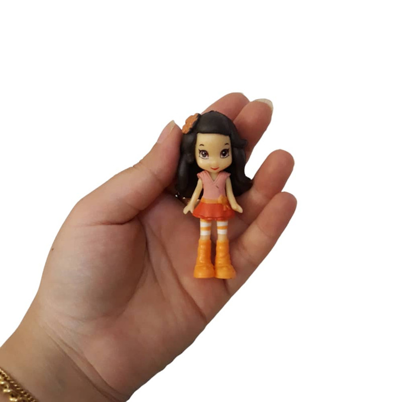 فیگور مدل دختر توت فرنگی مجموعه 6 عددی