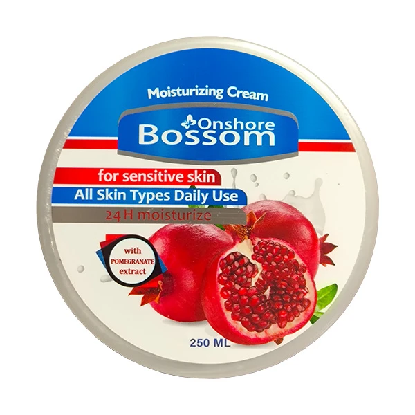 کرم آبرسان دست و صورت انشور بوسوم مدل انار مناسب انواع پوست حجم 250 میلی لیتر