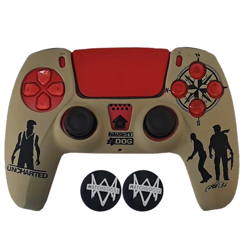  محافظ دسته بازی پلی استیشن 5 مدل uncharted ps5-653 به همراه روکش آنالوگ