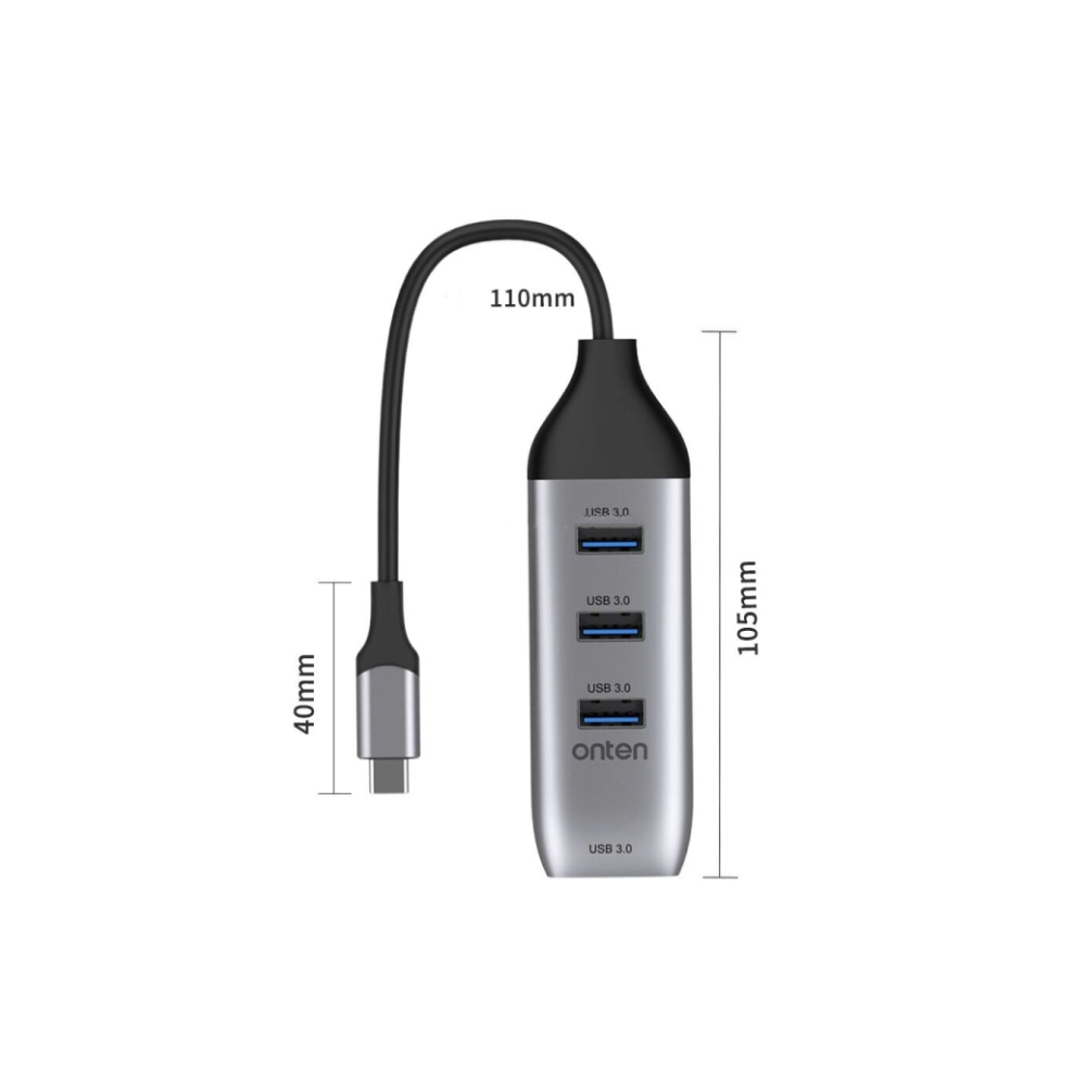 هاب 4 پورت USB-C اونتن مدل 95118U