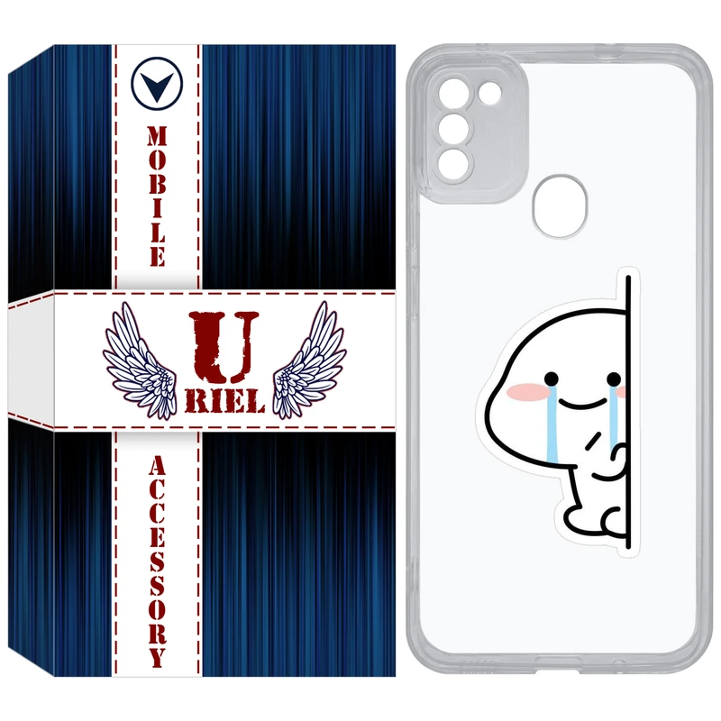 کاور یوریل مدل Clear کد 91 طرح اشک مناسب برای گوشی موبایل سامسونگ Galaxy A11 / M11