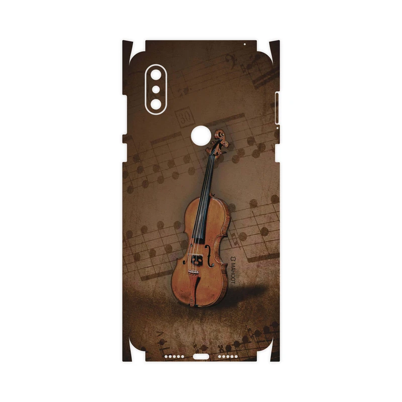 برچسب پوششی ماهوت مدل Violin-Instrument-FullSkin مناسب برای گوشی موبایل شیائومی Mi Mix 3