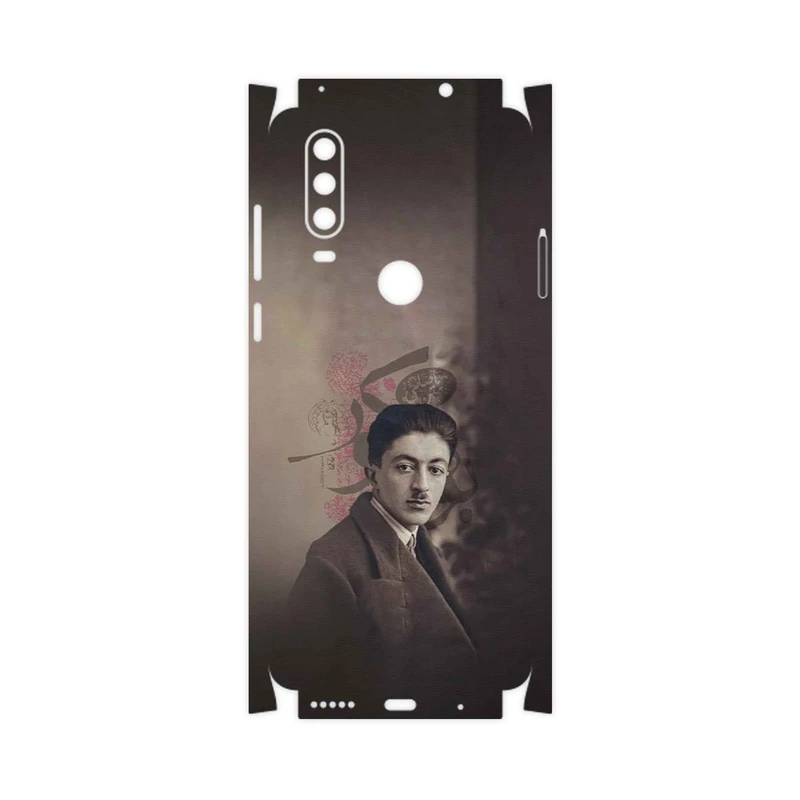 برچسب پوششی ماهوت مدل Sadegh Hedayat-FullSkin مناسب برای گوشی موبایل موتورولا One Action