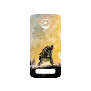 MAHOOT Call of Duty Warfare Game Series Cover Sticker for Motorola Moto Z Play