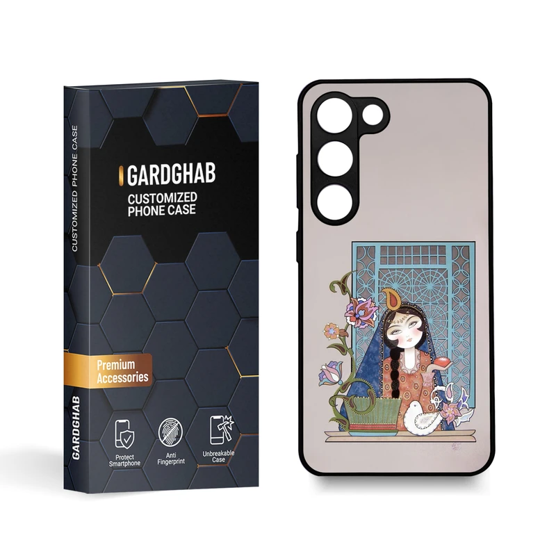 کاور گارد قاب مدل دخترانه مناسب برای گوشی موبایل سامسونگ Galaxy S23 