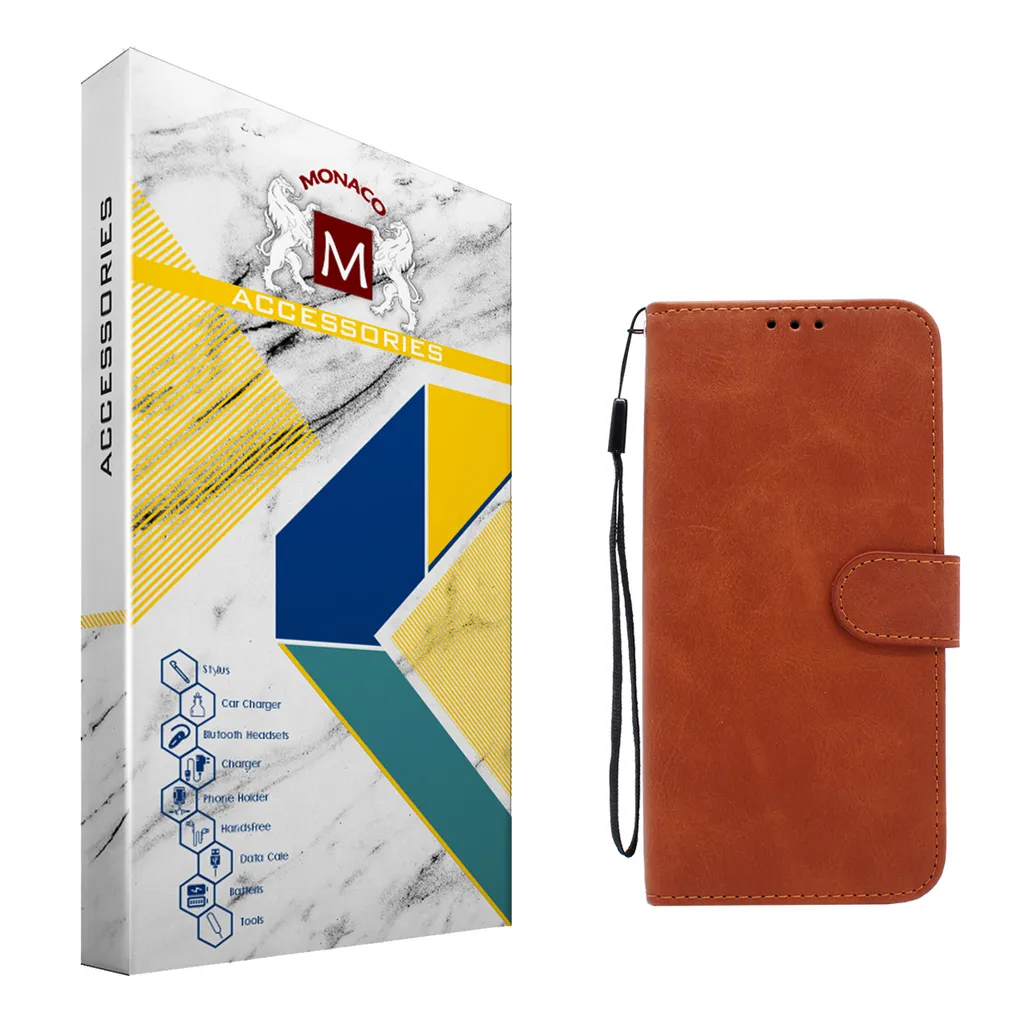 کیف کلاسوری موناکو مدل MC056 مناسب برای گوشی موبایل هوآوی  Y6 Prime 2019 / Y6 2019