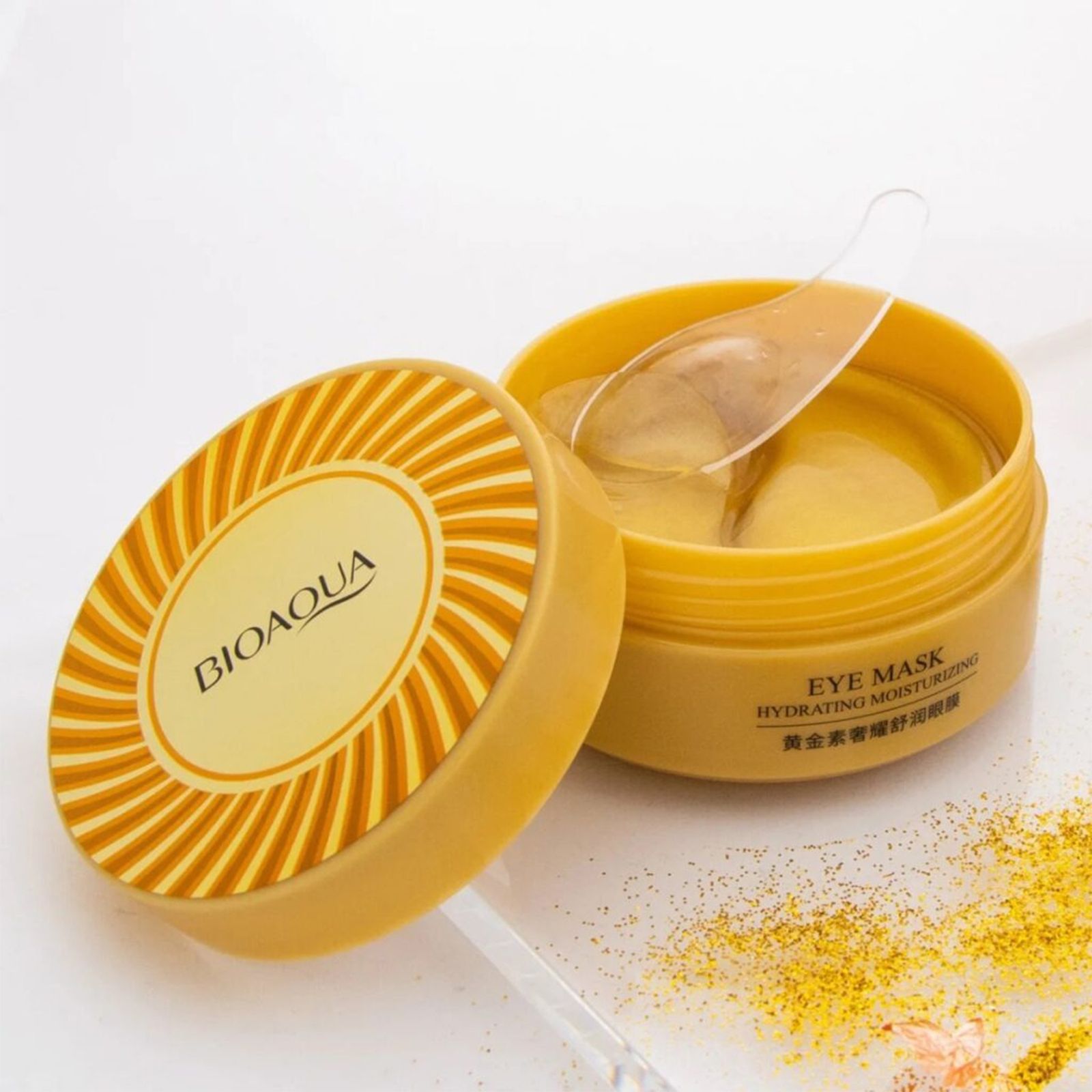 ماسک زیر چشم بایو آکوا مدل HYDRATING MOISTURIZING حجم 80 میلی لیتر بسته 60 عددی -  - 13