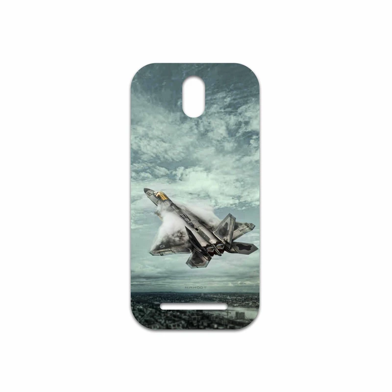 برچسب پوششی ماهوت مدل F-22 Raptor مناسب برای گوشی موبایل اچ تی سی Desire 500