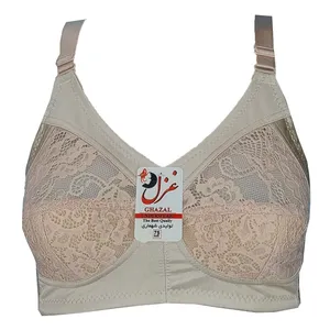 سوتین زنانه غزل مدل پرلون کاپ دانتل کد 2011