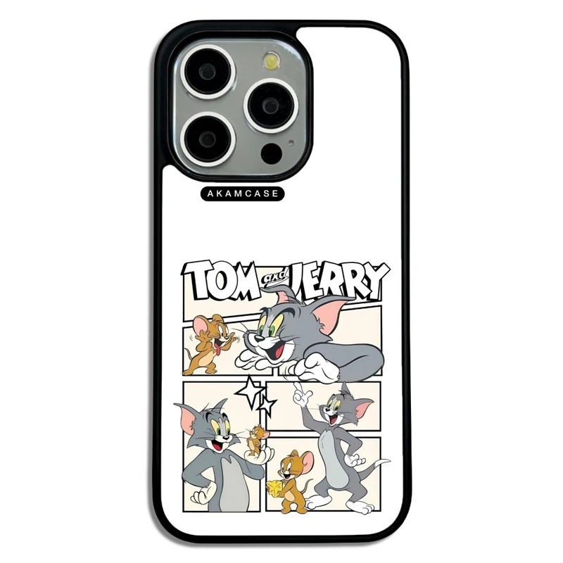 کاور آکام مدل AMC-WA15PRO-TOM & JERRY1 مناسب برای گوشی موبایل اپل iPhone 15 Pro