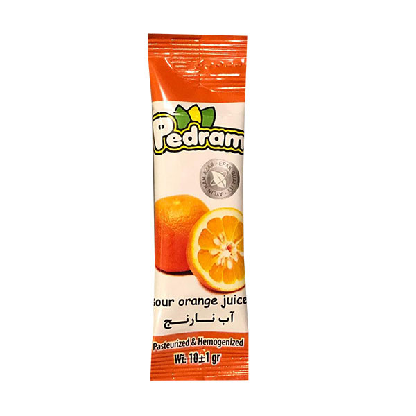ساشه آب نارنج پدرام بسته 25 عددی 