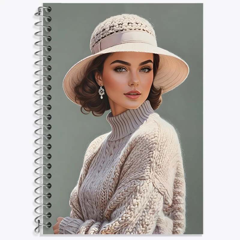 دفتر نت موسیقی 50 برگ خندالو طرح دخترانه کد F6759