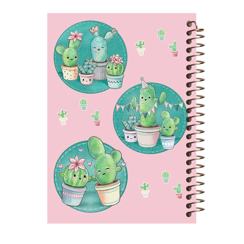 دفتر شکرگزاری طرح کاکتوس کد T72