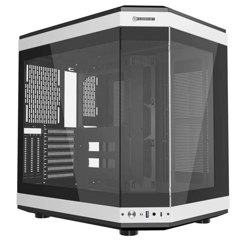 کیس کامپیوتر لاجی کی مدل LK-C560BW