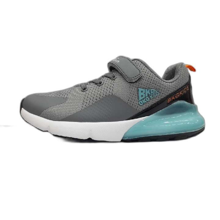 کفش مخصوص دویدن پسرانه بی کی جی کیدز مدل New version رنگ طوسی