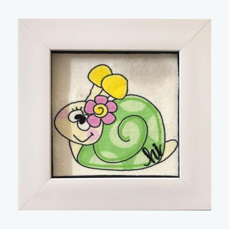 تابلو فرش ماشینی طرح کودک مدل BA : 19