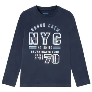 تی شرت آستین بلند پسرانه پیپرتس مدل YS001