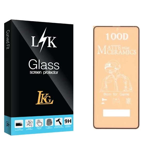 محافظ صفحه نمایش مات ال کا جی مدل LK Glass مناسب برای گوشی موبایل اپل IPHONE XR