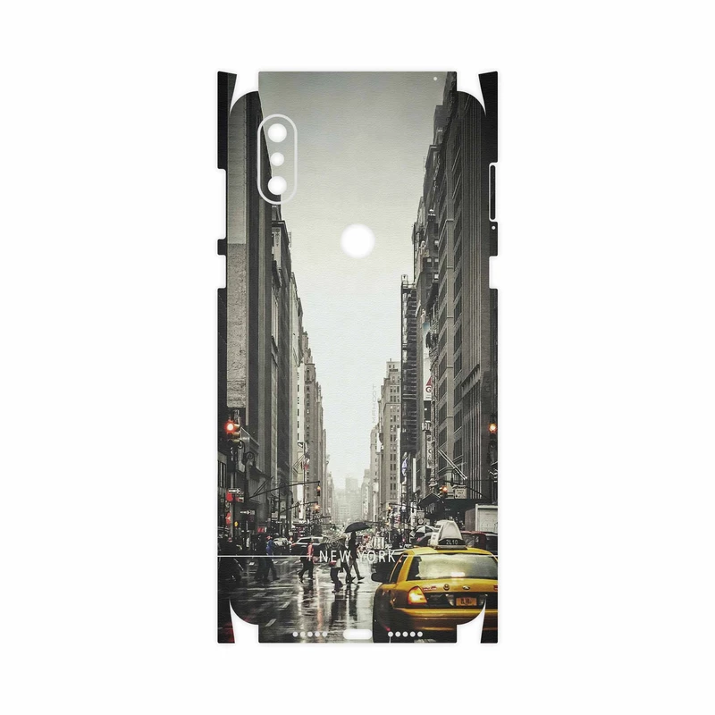 برچسب پوششی ماهوت مدل New York City-FullSkin مناسب برای گوشی موبایل شیائومی Mi Mix 3